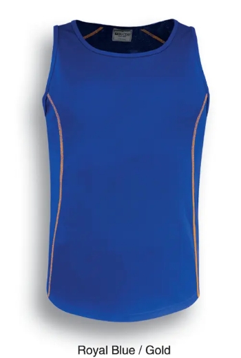 Picture of Bocini, Stitch Mens Stitch Singlet